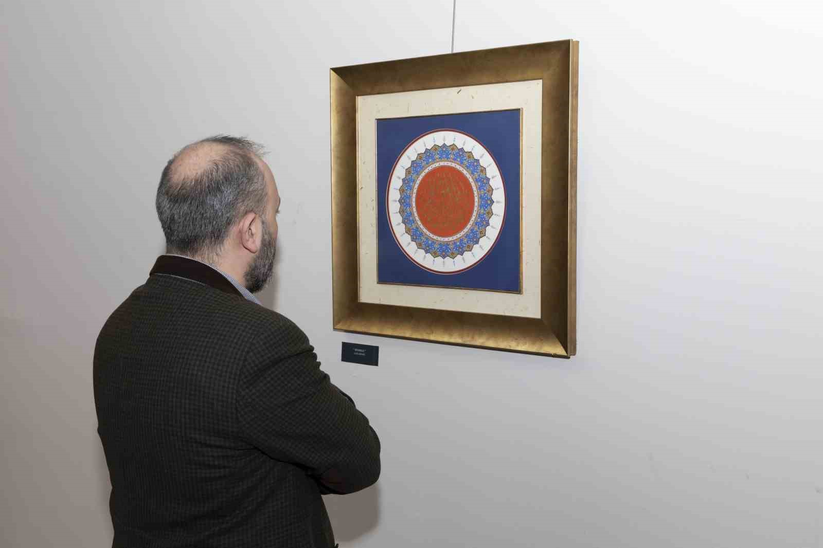 Hat ve tezhip sanatı, sanatseverlerle buluştu