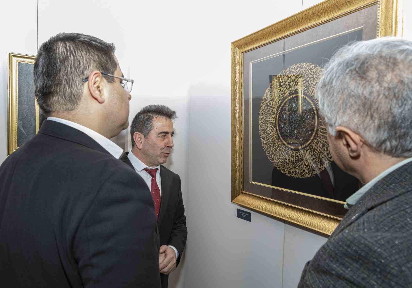 Hat ve tezhip sanatı, sanatseverlerle buluştu