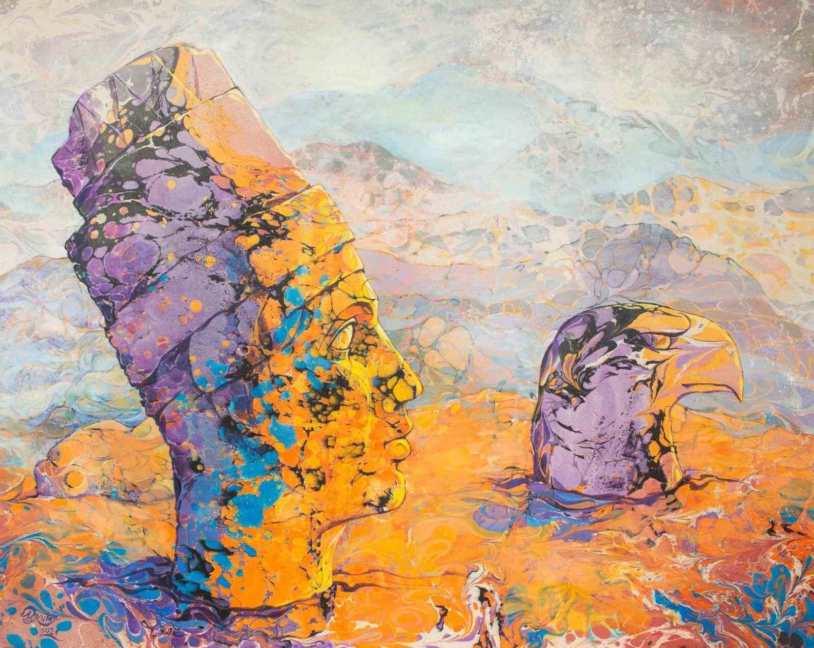 Ünlü Rus Ressam Aleksandr Shadrin Nemrut’ta