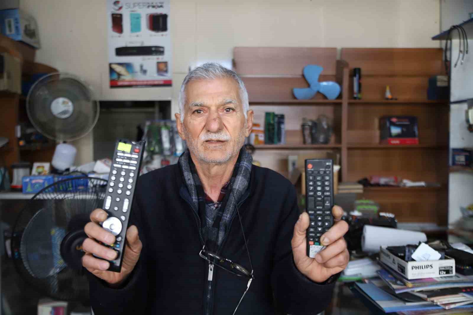 Gaziantep’in son elektronik eşya tamir ustası talebe yetişemiyor