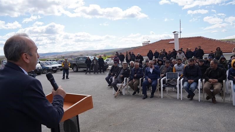 Çankırı’da 76 yetiştiriciye 216 adet koç dağıtıldı