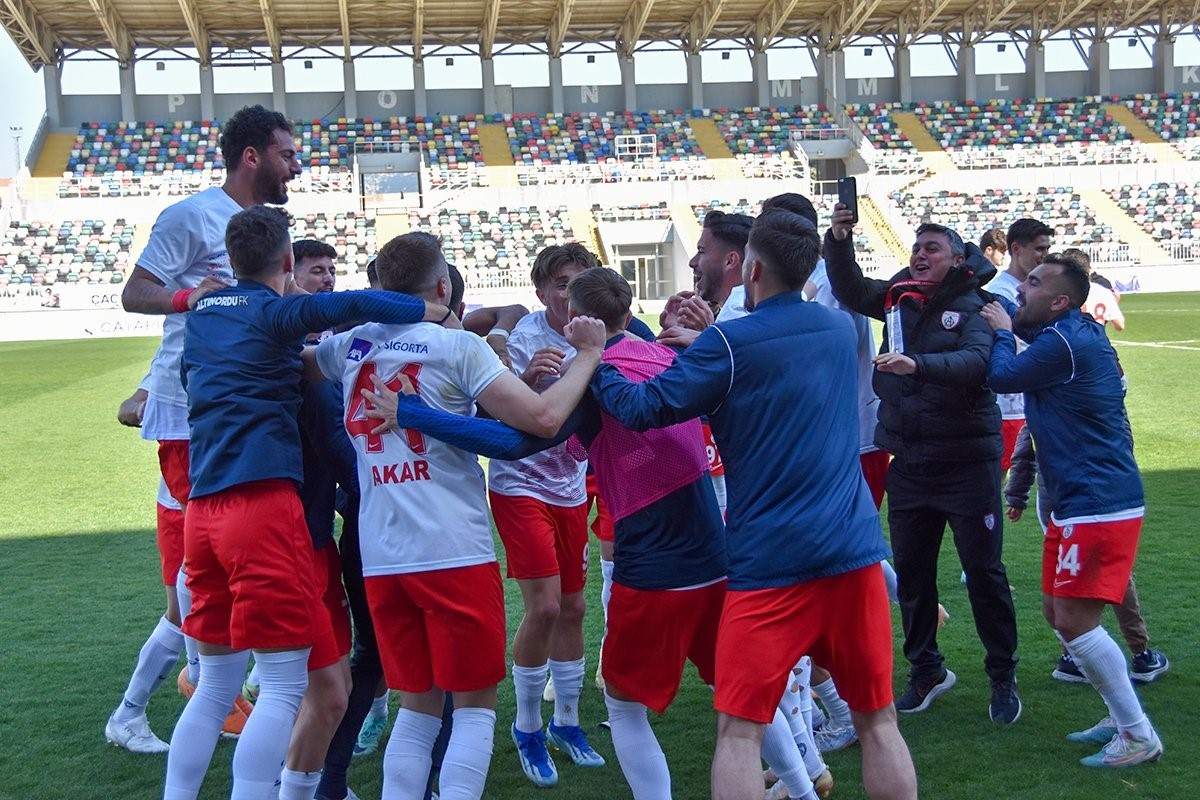 Altınordu, son 7 maçta 1 kez kaybetti