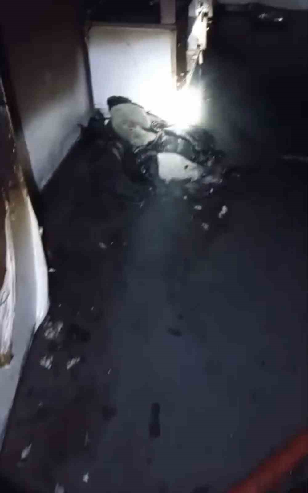 Yüksekova’da korkutan yangın