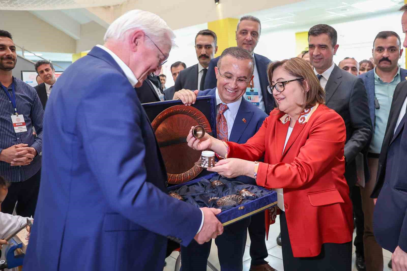 Almanya Cumhurbaşkanı Frank-Walter Steinmeier Gaziantep’te