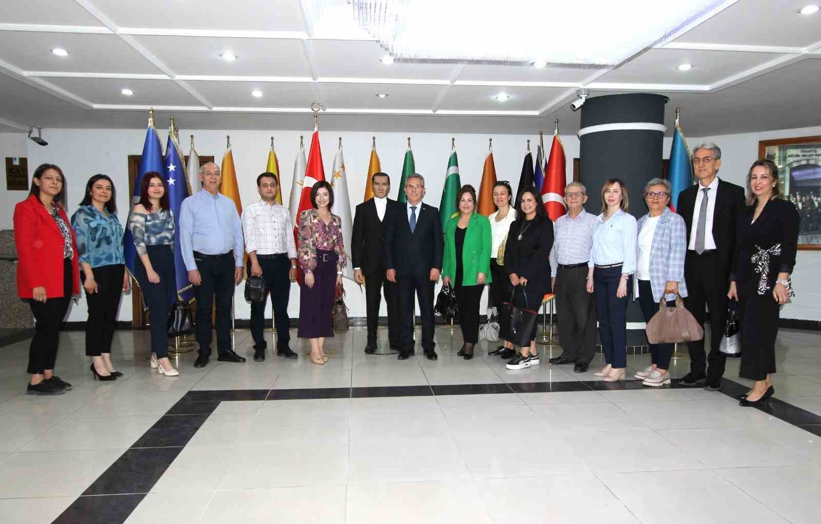 Başkan Tetik, çalışmalarını sürdürüyor