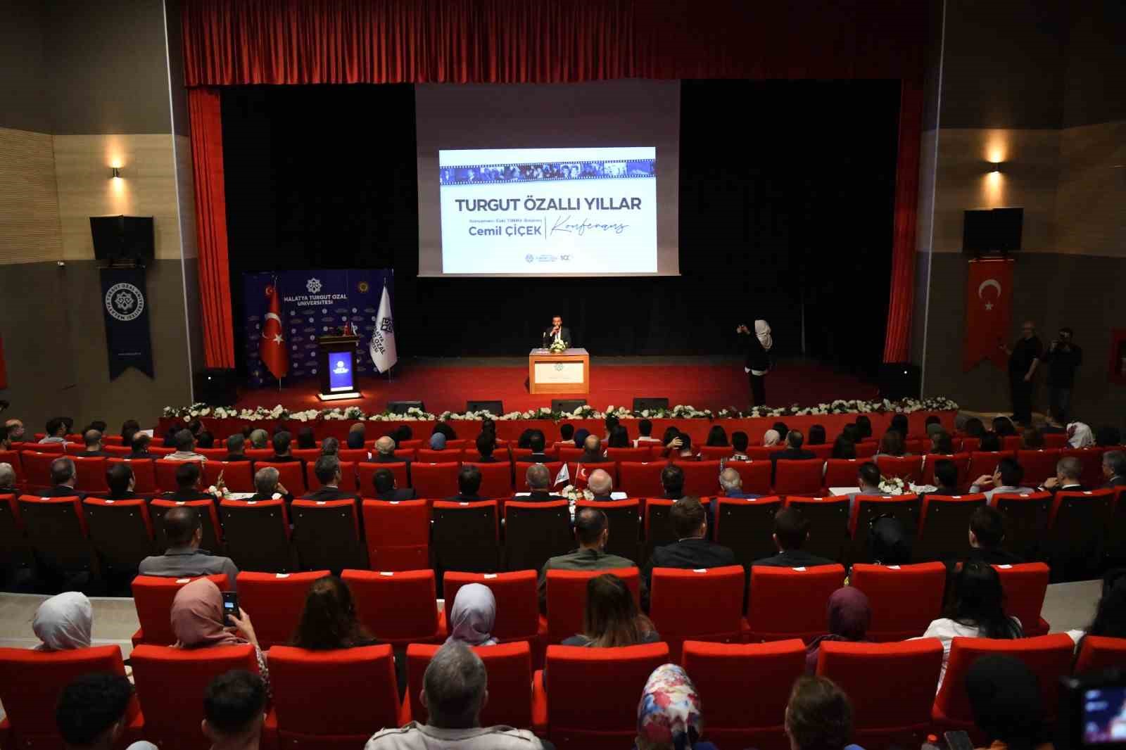 8. Cumhurbaşkanı Özal, memleketinde anıldı