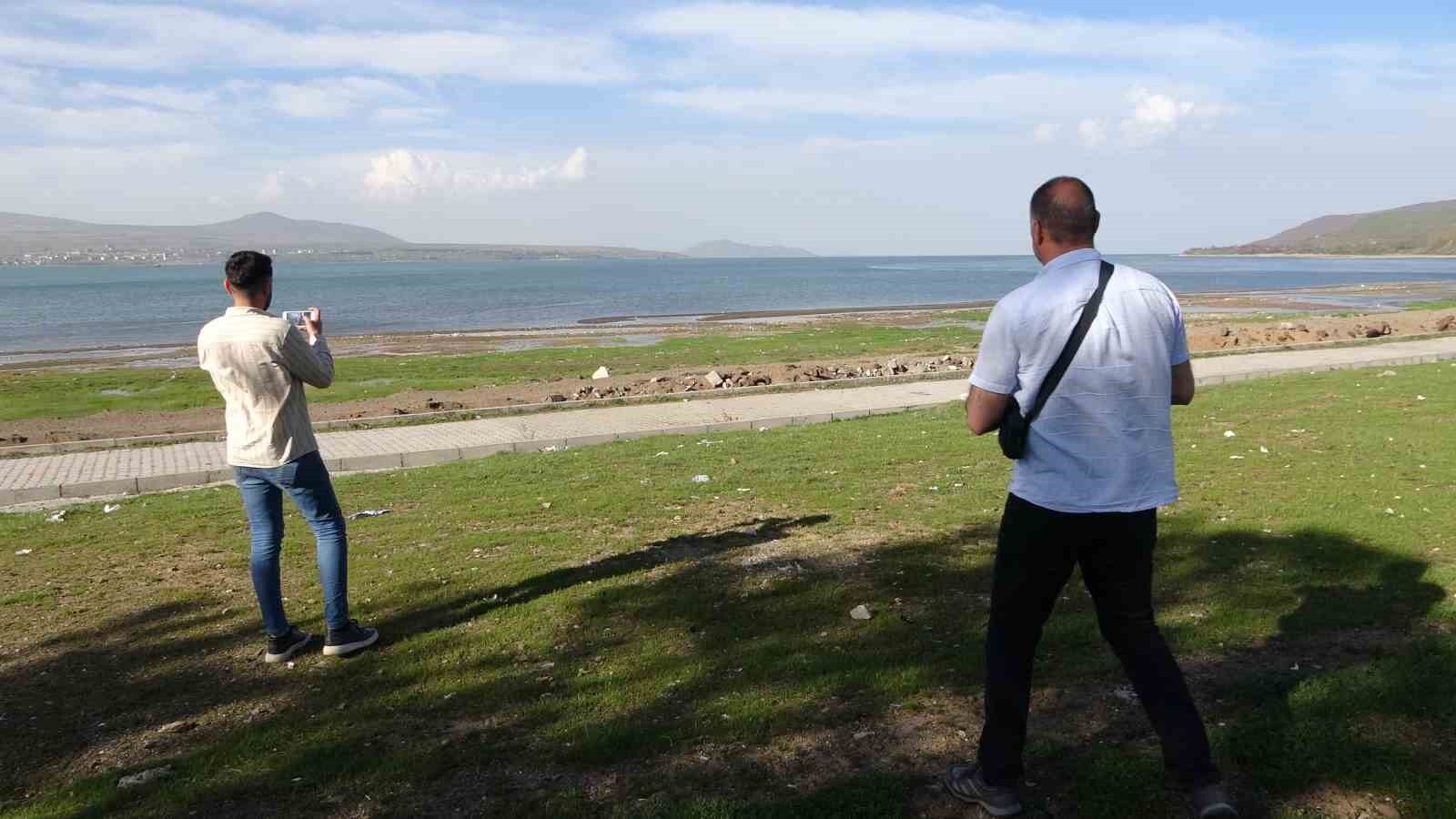 Tatvan’da flamingolar görsel şölen oluşturdu