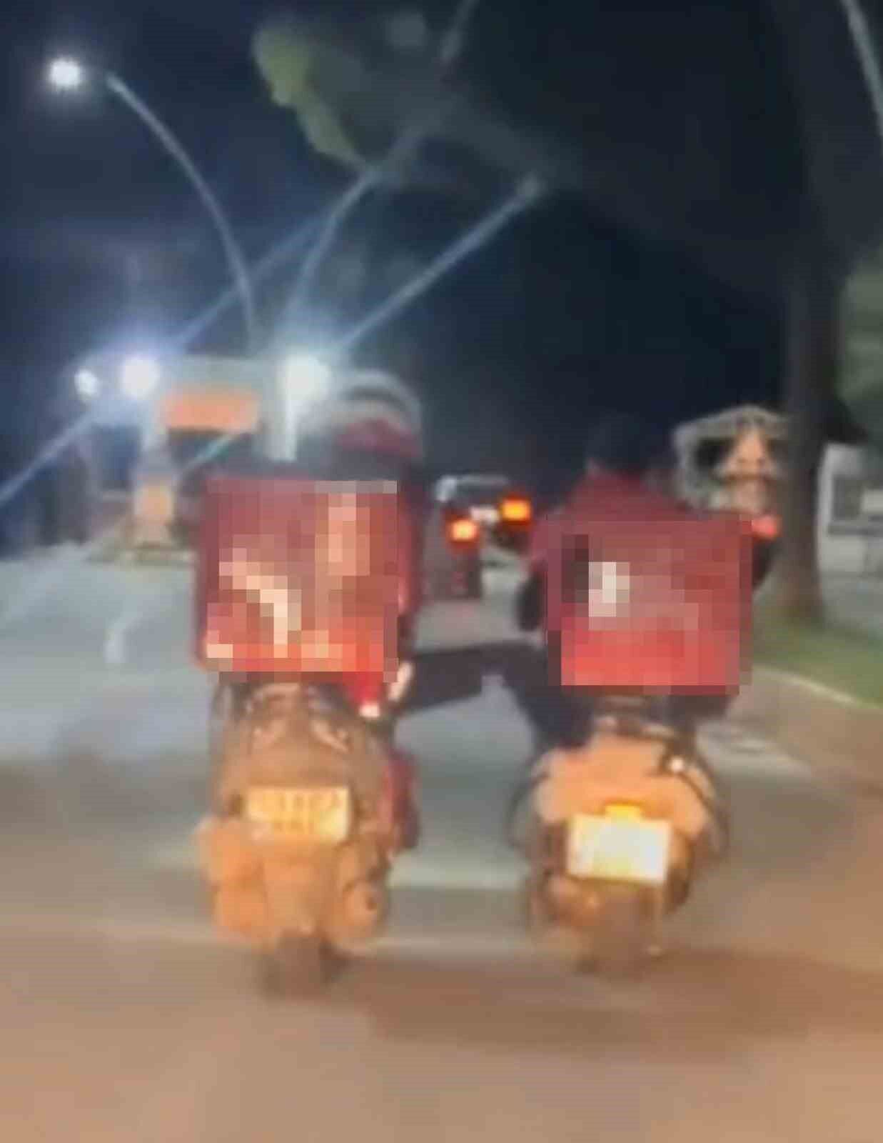 Kuryelerin tehlikeli yolculuğu