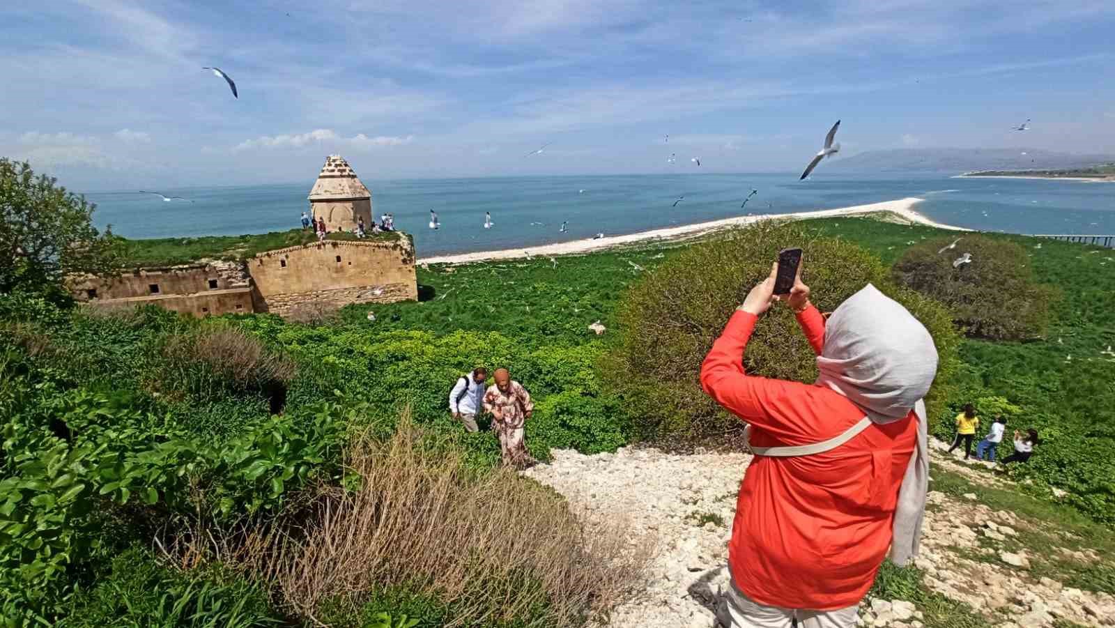 Van Gölü’nün incisi Çarpanak Adası’nın göz kamaştıran güzelliği