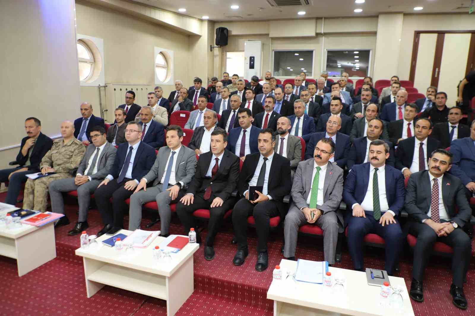 Hakkari’de 2. Dönem İl Koordinasyon Kurulu Toplantısı yapıldı