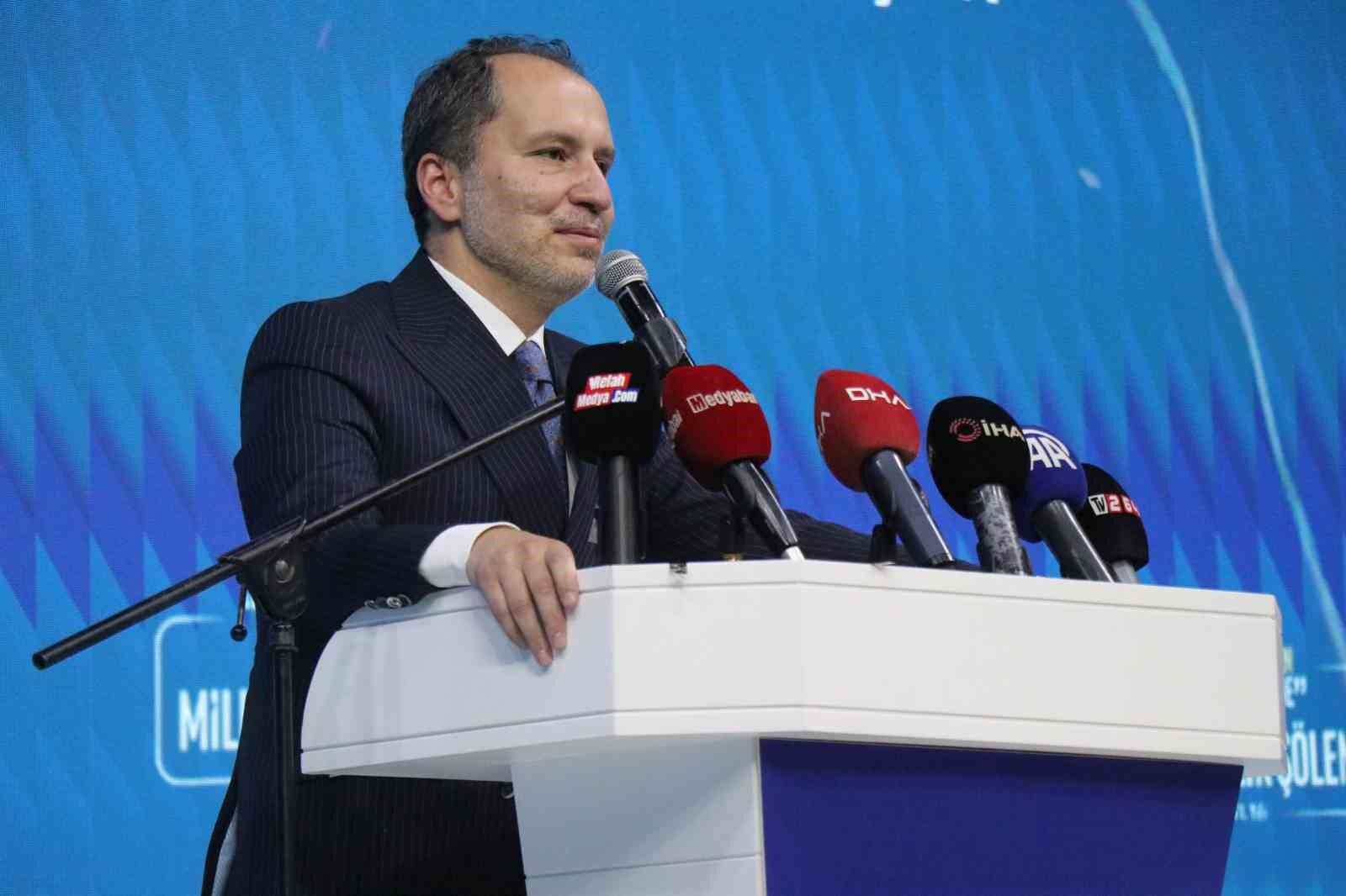 Yeniden Refah Partisi Genel Başkanı Erbakan: “D60 hedefine ulaşarak İslam Birliği’ni kuracağız”