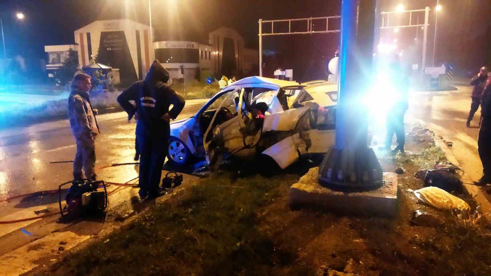 Erzurum’da feci kaza: 3 ölü, 5 yaralı