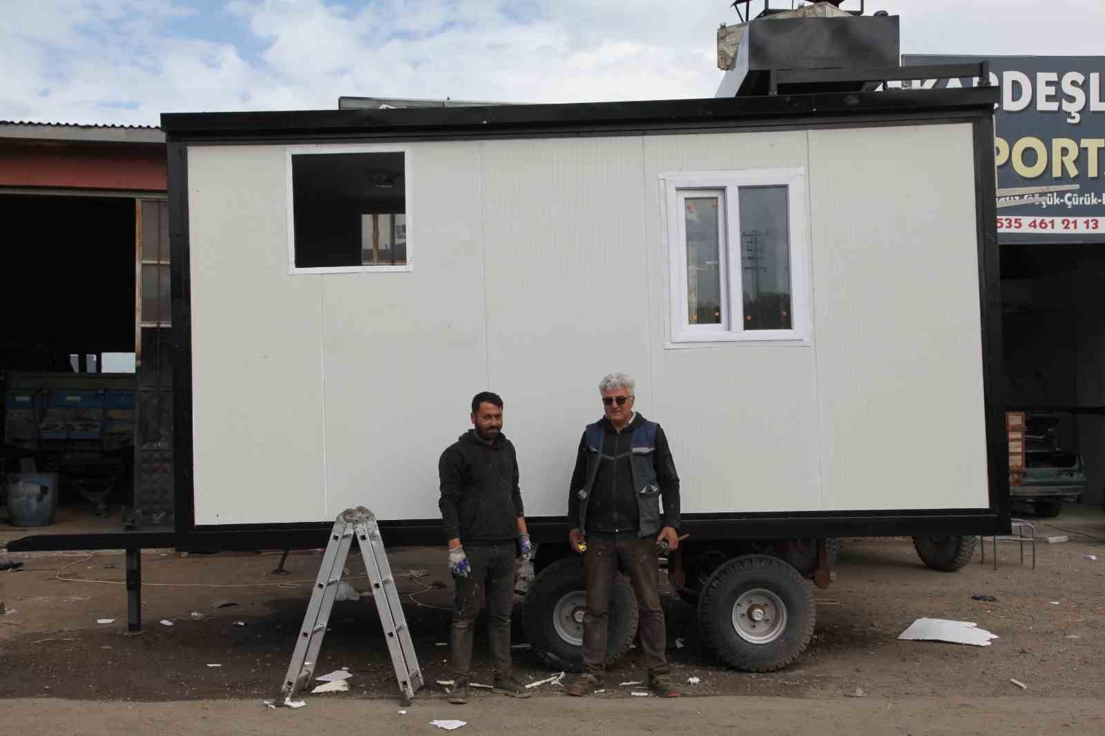 Ahlat’ta üretilen konteynerlere yoğun talep