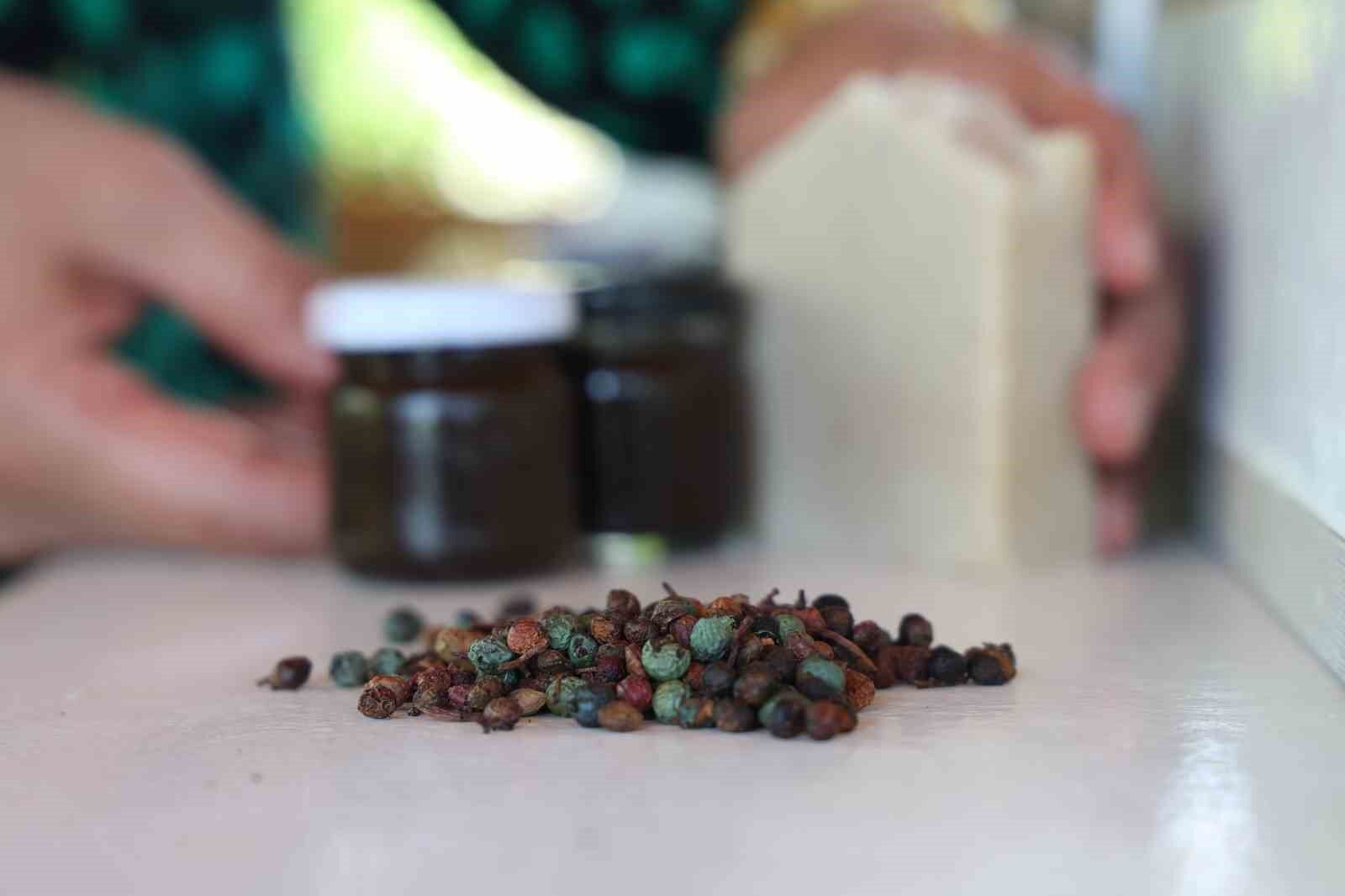 Hobi olarak başladı şimdi 45 çeşit sabun üretiyor