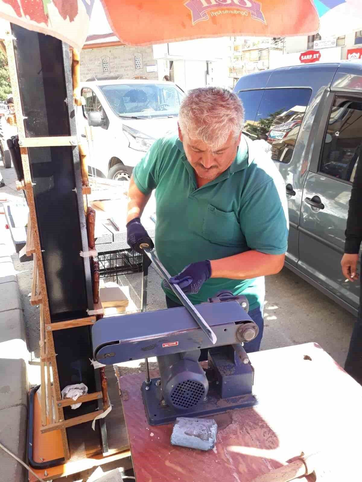 Bileme çarkları Kurban Bayramı için dönüyor