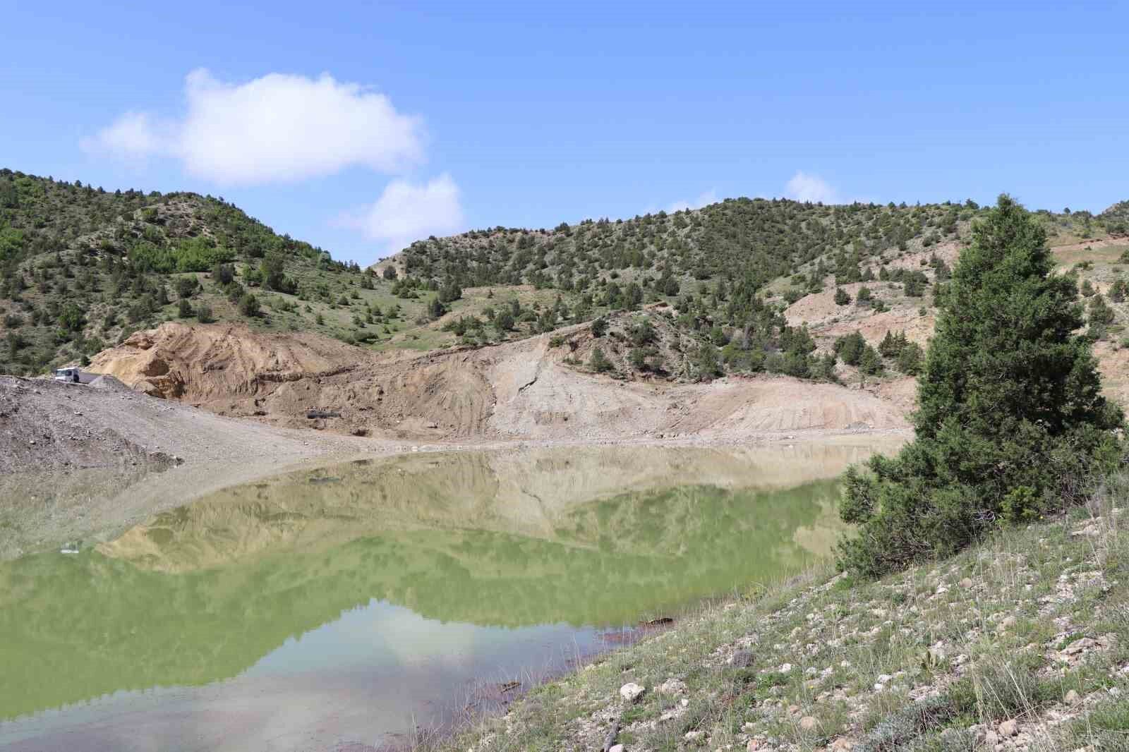 Köylülere gölet desteği