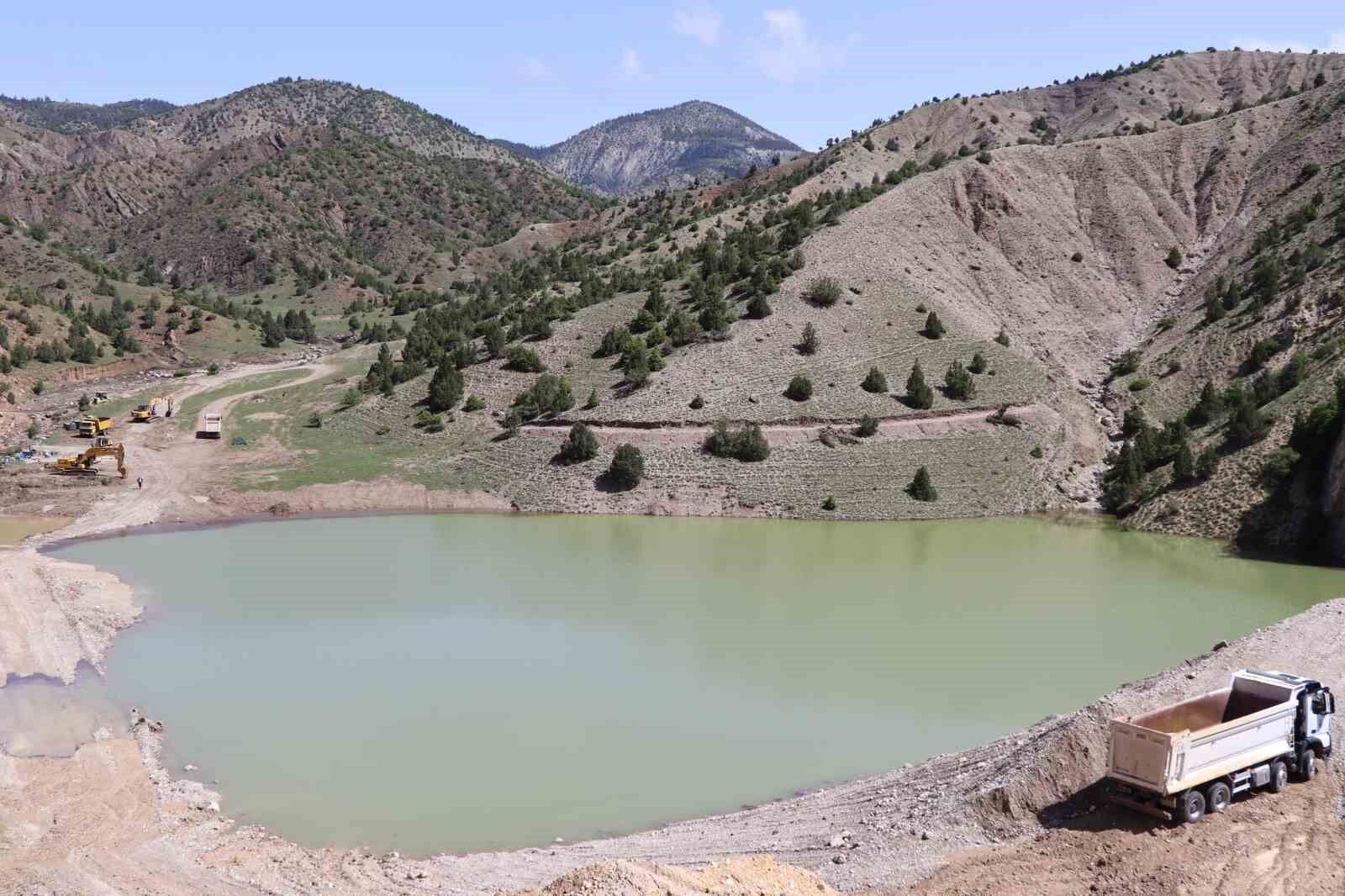 Köylülere gölet desteği