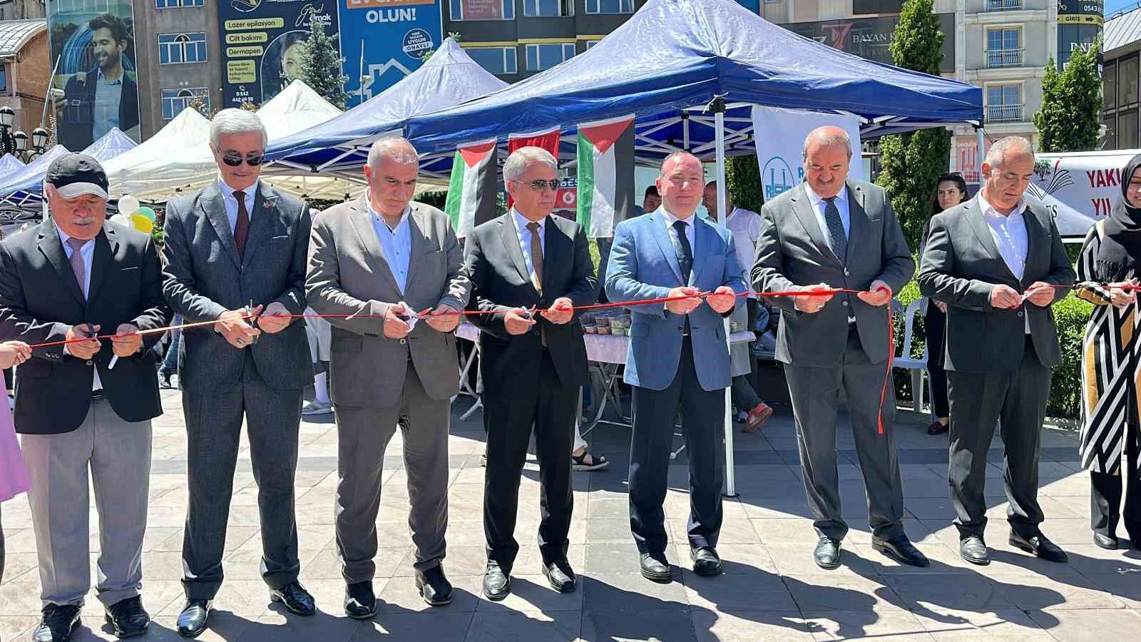 Erzurum’dan Gazze’ye gönül köprüsü