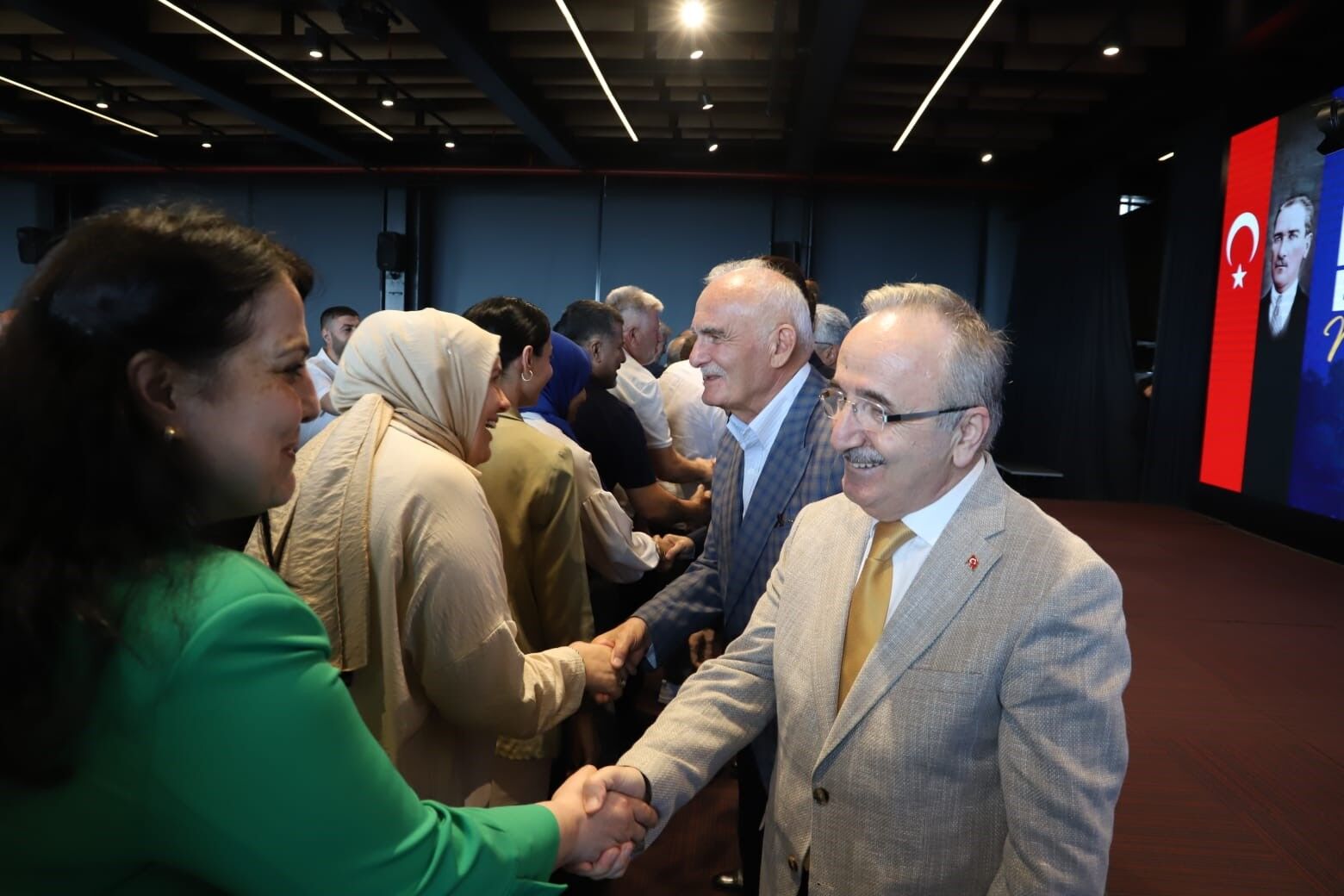 AK Parti Samsun teşkilatında bayramlaşma