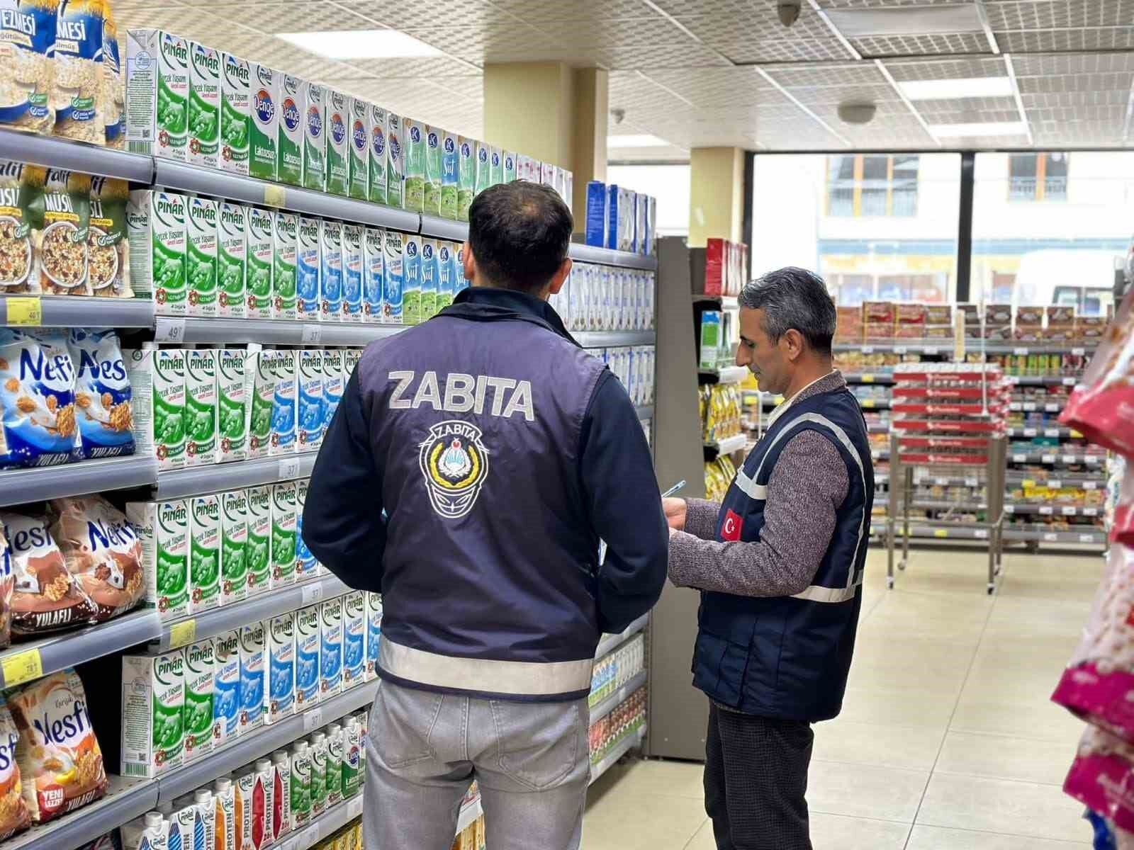 Bingöl’de zabıta ekiplerinden bayram denetimi