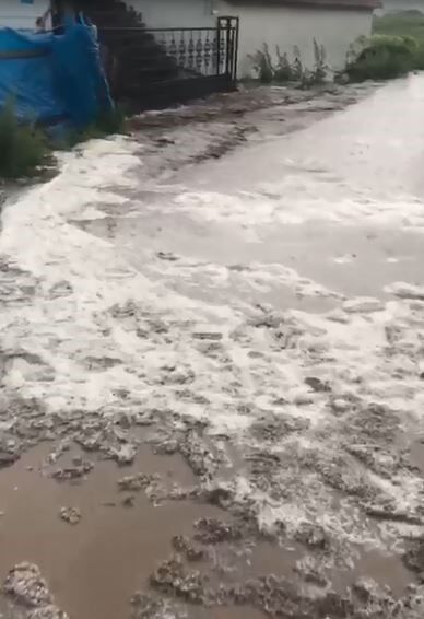 Ardahan’da sağanak sele neden oldu; Evleri su bastı, tarım arazileri zarar gördü