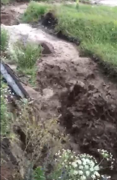 Ardahan’da sağanak sele neden oldu; Evleri su bastı, tarım arazileri zarar gördü