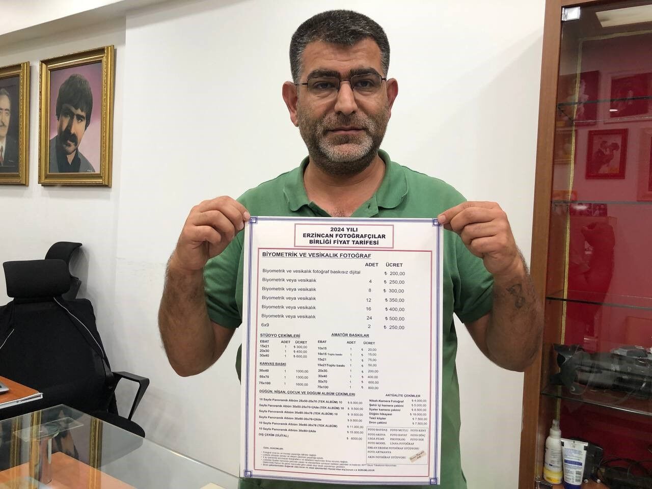 Erzincan’da fotoğrafçılar korsan fotoğrafçılara karşı