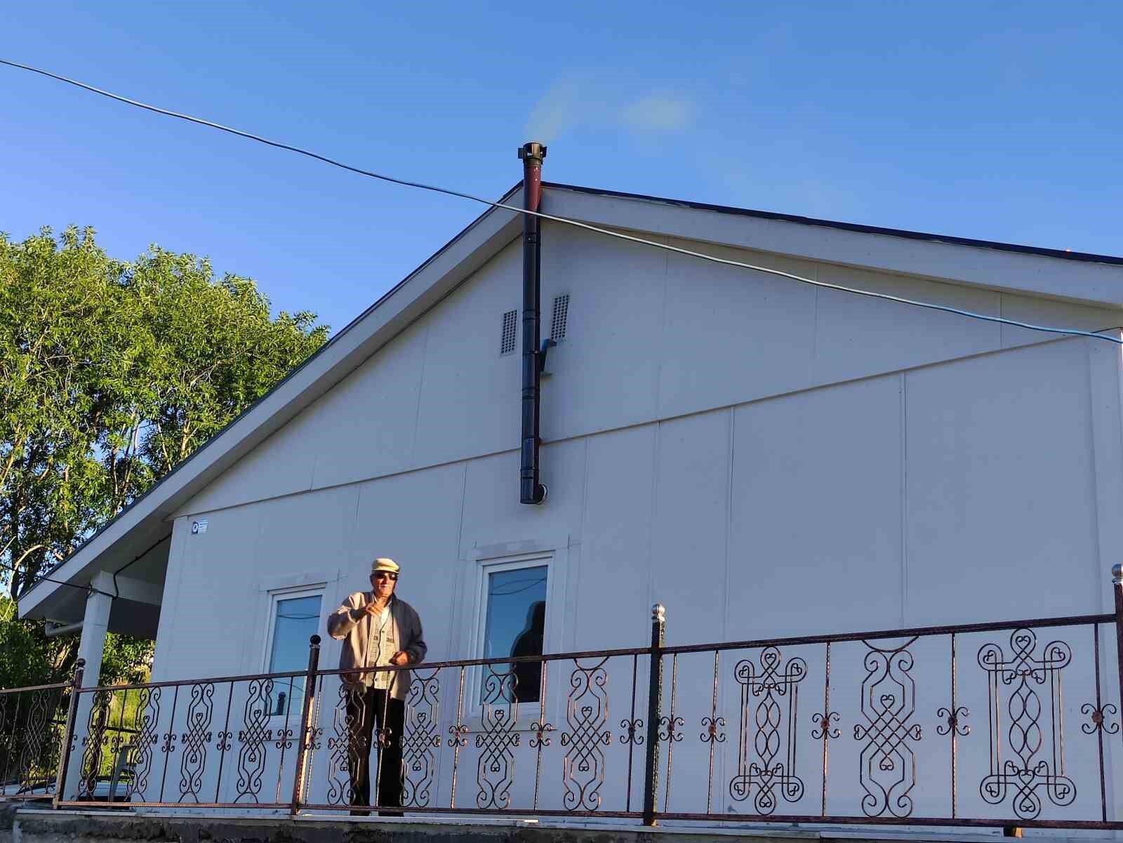 Bu köyde yaz kış soba yanıyor