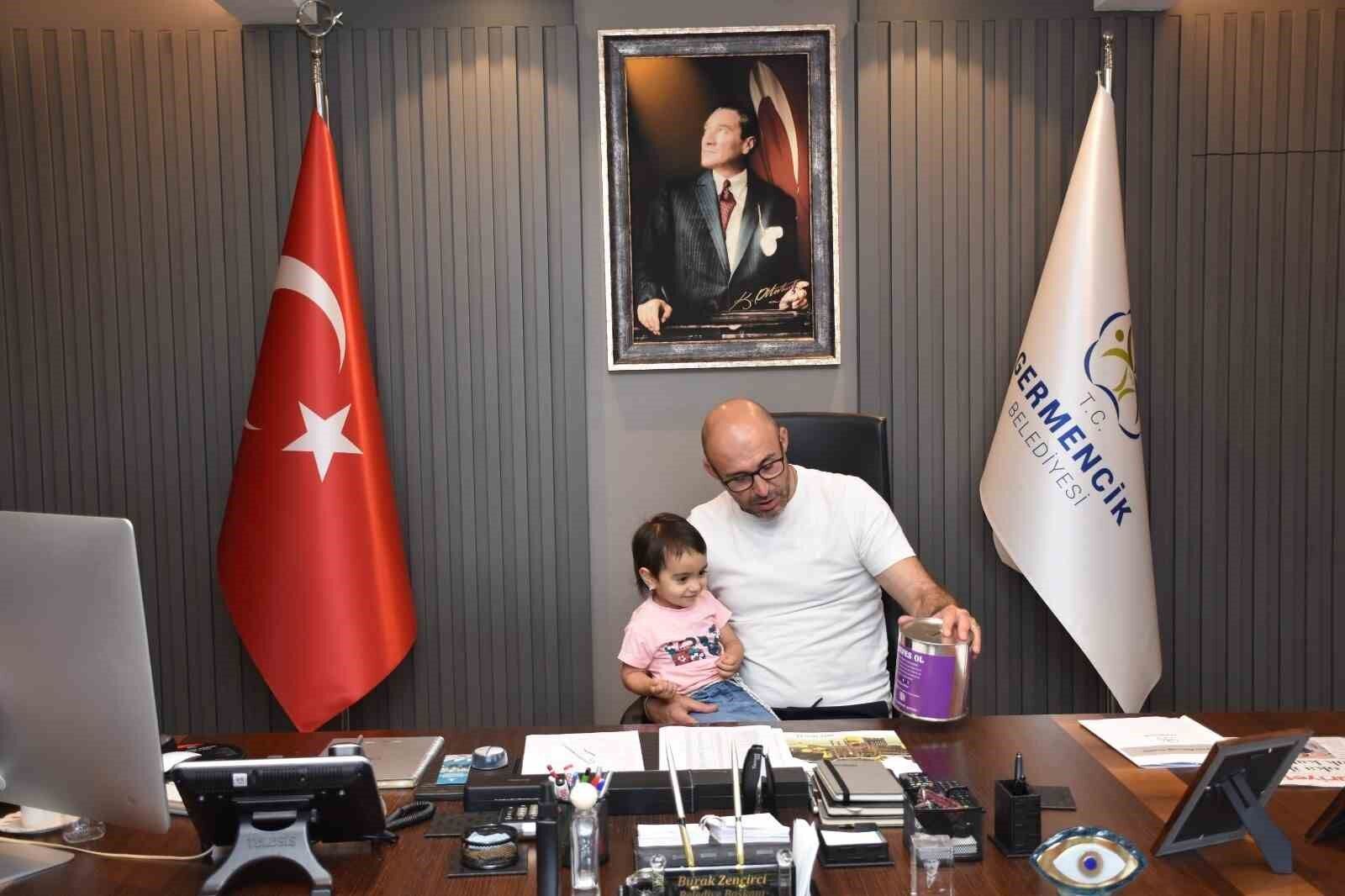 Germencik’te boğalar SMA’lı Linda bebek için güreşecek