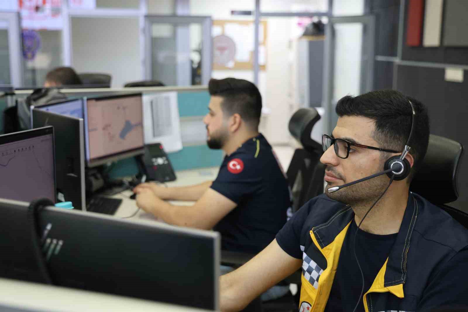 112 Acil Çağrı Merkezini arayarak su arızasını sormuşlar