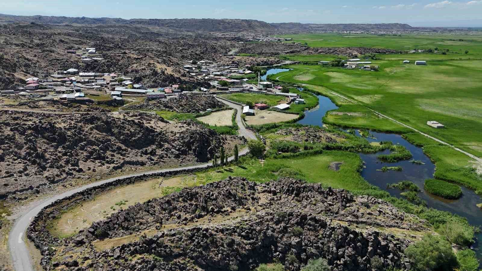 Ağrı Dağı Milli Parkı’nın eşsiz doğal güzelliği havadan görüntülendi