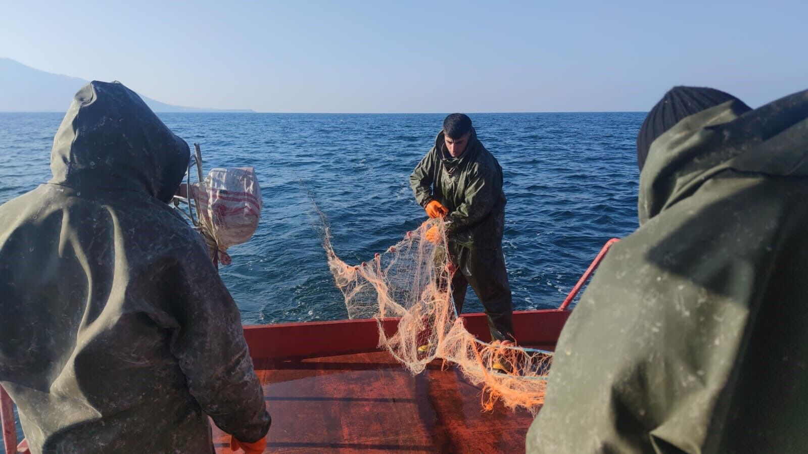 Van’da inci kefali av yasağı sonra erdi