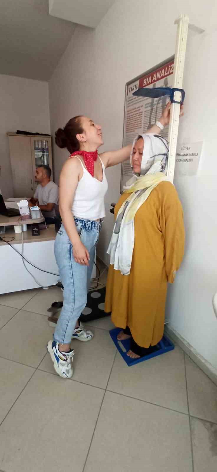 Taramadan geçirilen mülteci kadınlardan biri kanser çıktı