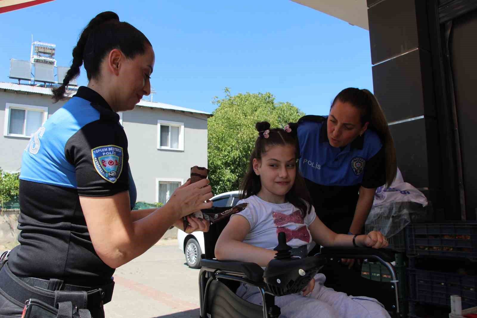 Bingöl Emniyeti, bedensel engelli Şilan’a umut oldu