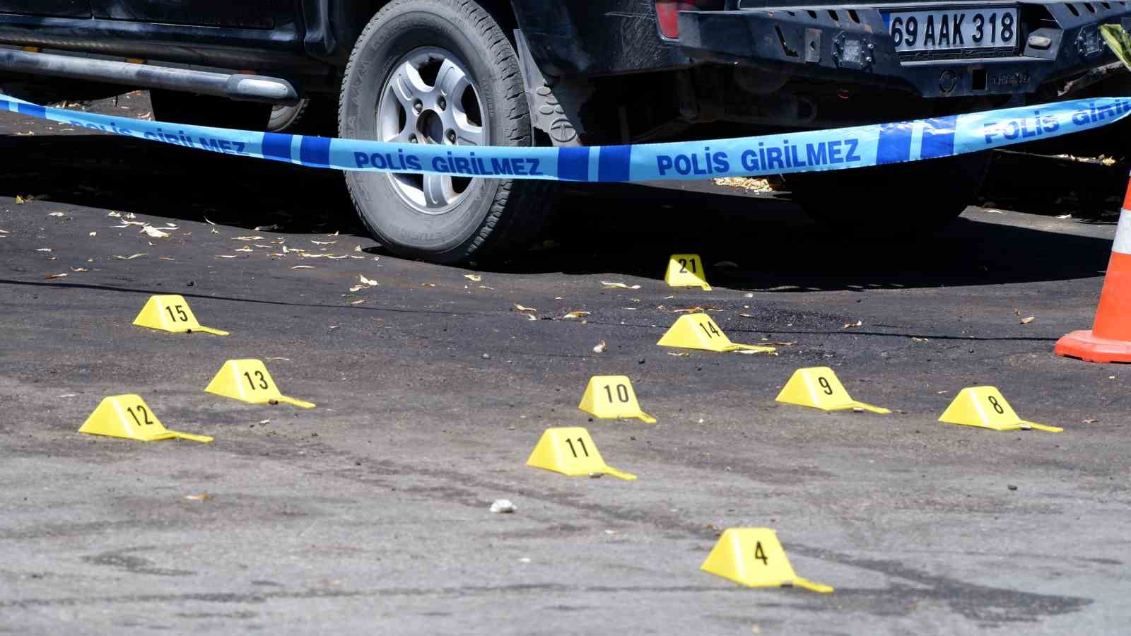 Erzurum’da iş yerine kurşun yağmuru