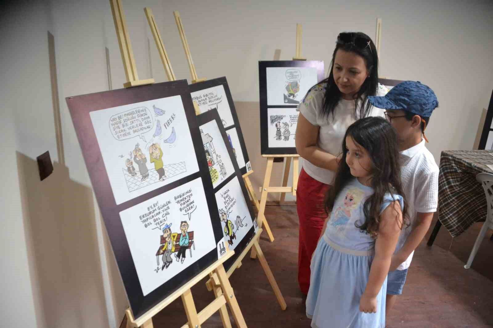 Erzurum’un ilk karikatür evi meraklılarını bekliyor