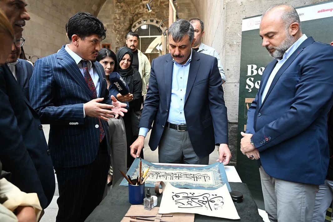 Tarihi medresede sergi açılışı