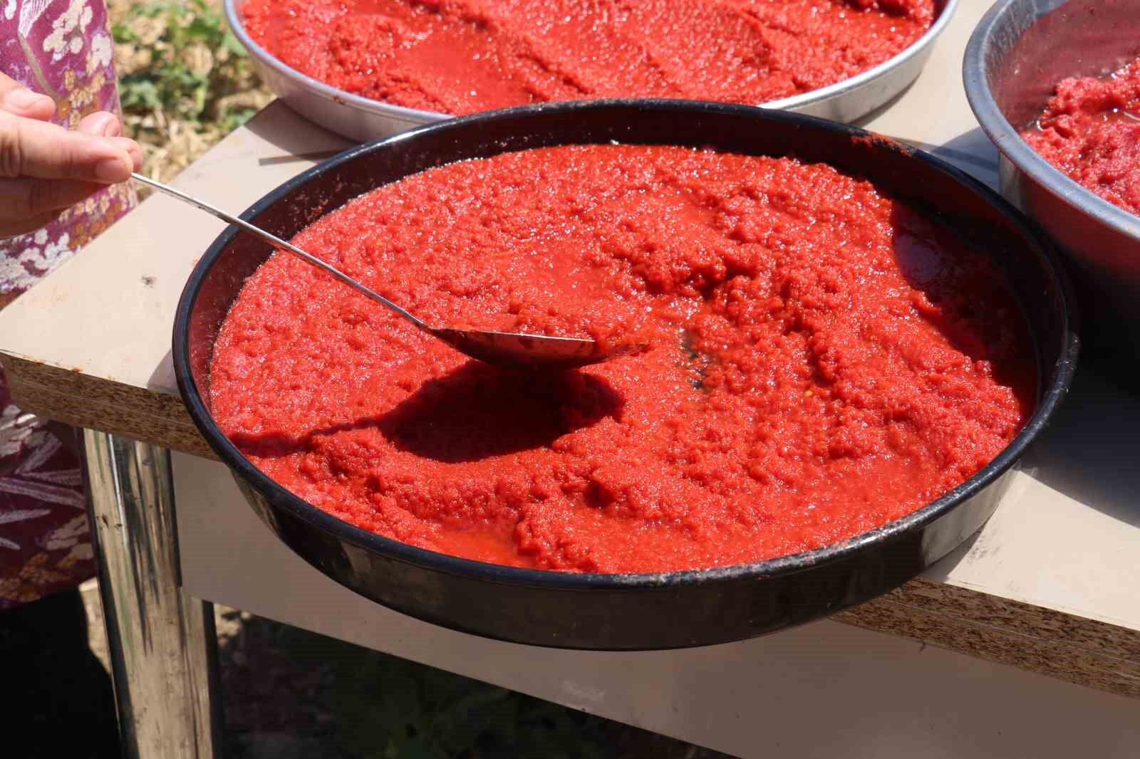 Malatya’da ev hanımlarının kış hazırlığı başladı