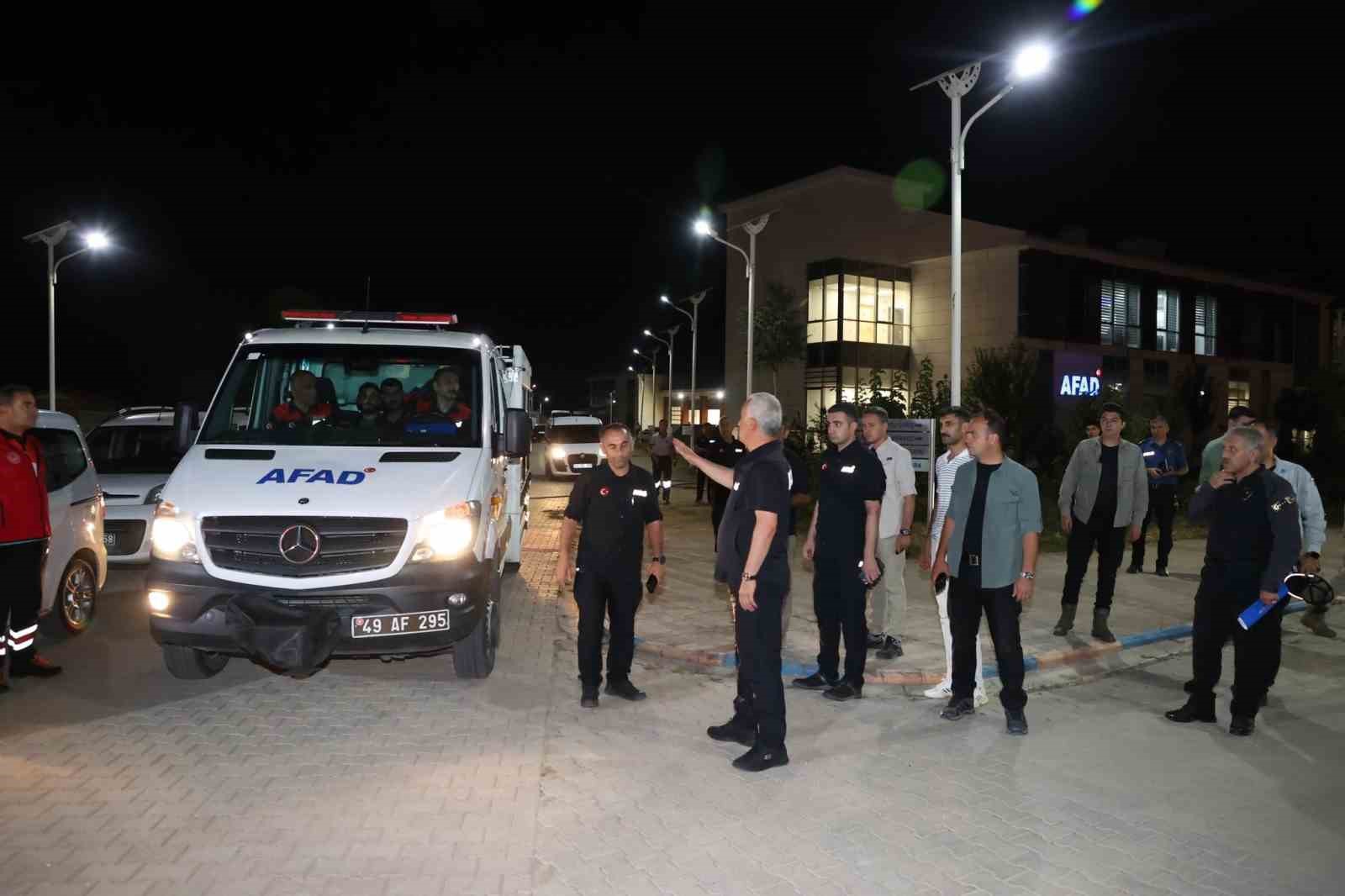 Muş’ta gerçeği aratmayan deprem tatbikatı