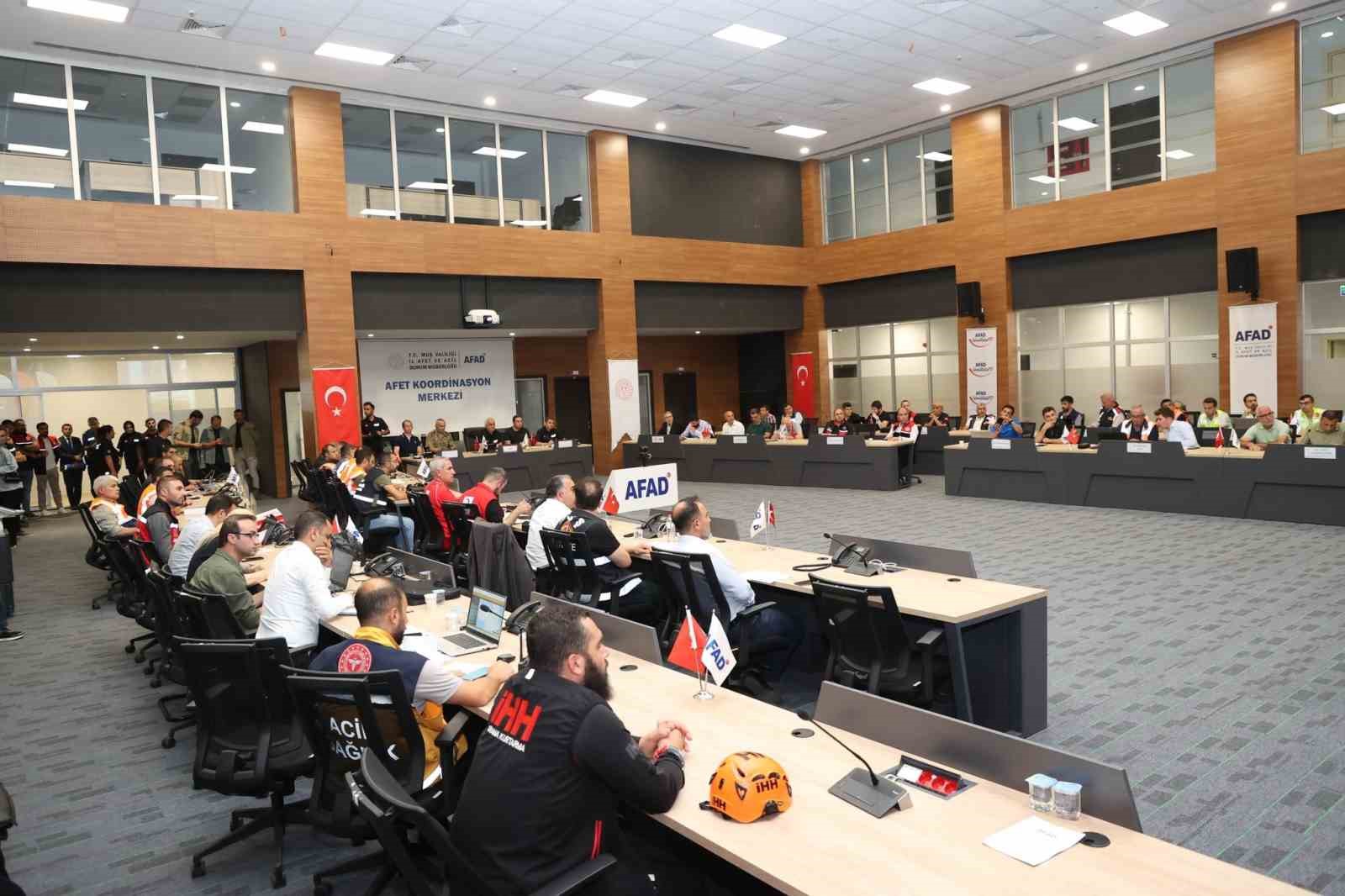 Muş’ta gerçeği aratmayan deprem tatbikatı