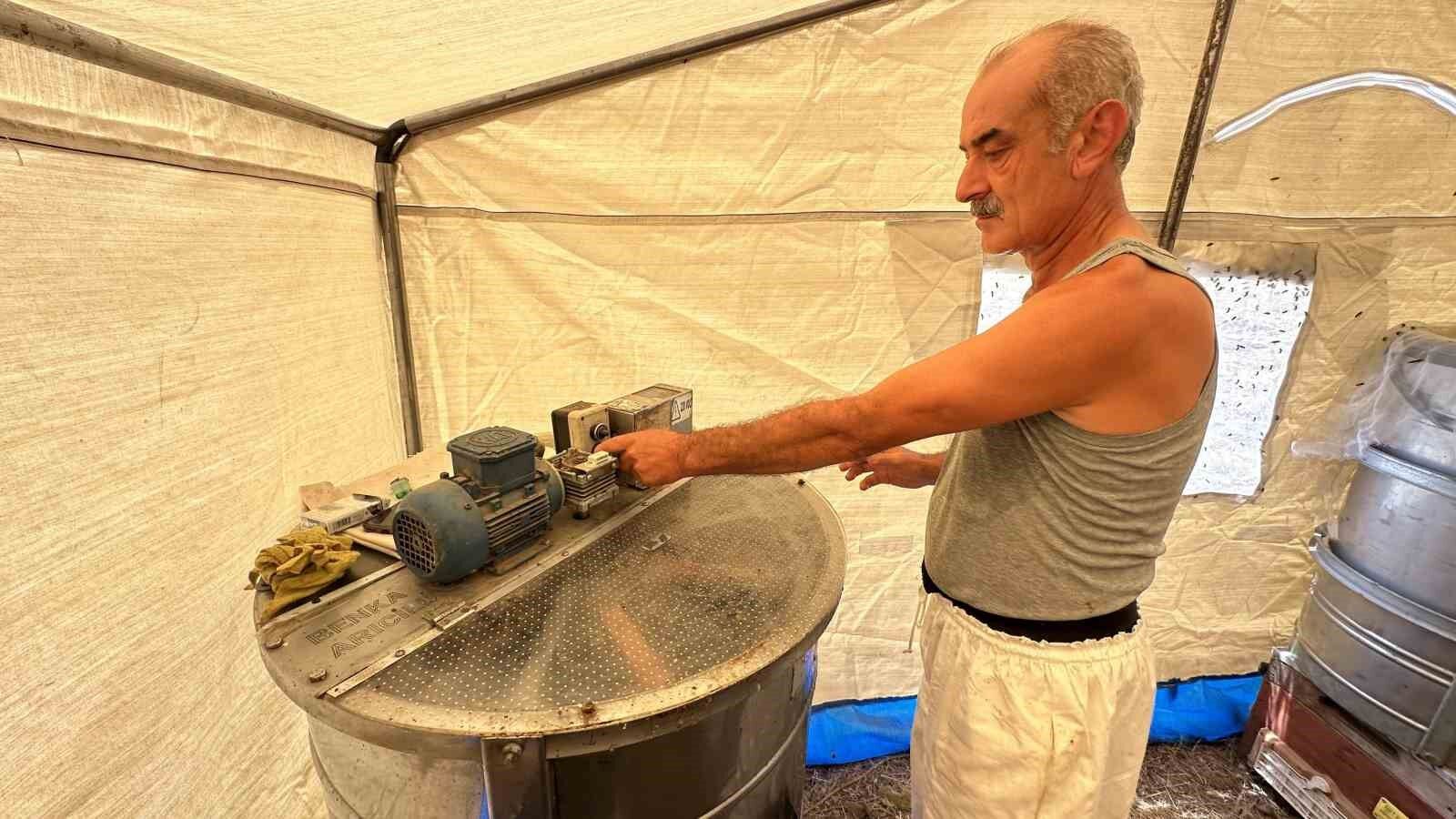 Cilo Dağı’nın eteklerinde bal bereketi: Kovan kovan bal sağımı başladı