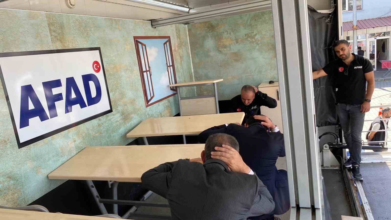 AFAD deprem simülasyon Tırı Arpaçay’da
