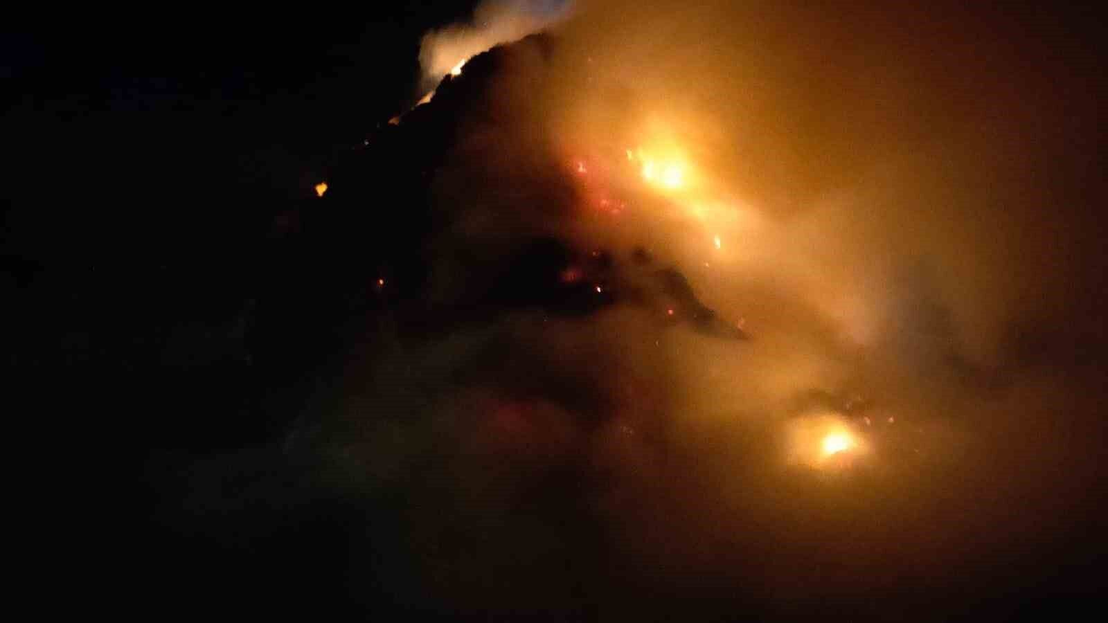 Kars’ta ot yangını: 2 bin 500 balya ot kül oldu