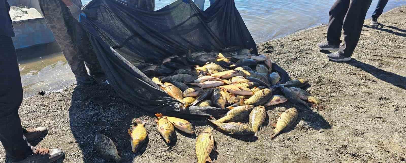 Van’da ağla kaçak balık avlayan kişiye 8 bin 918 liralık ceza