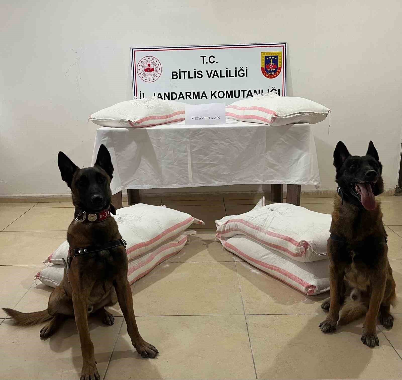 Bitlis’te bebek pudrasıyla karıştırılmış 250 kilo uyuşturucu madde ele geçirildi