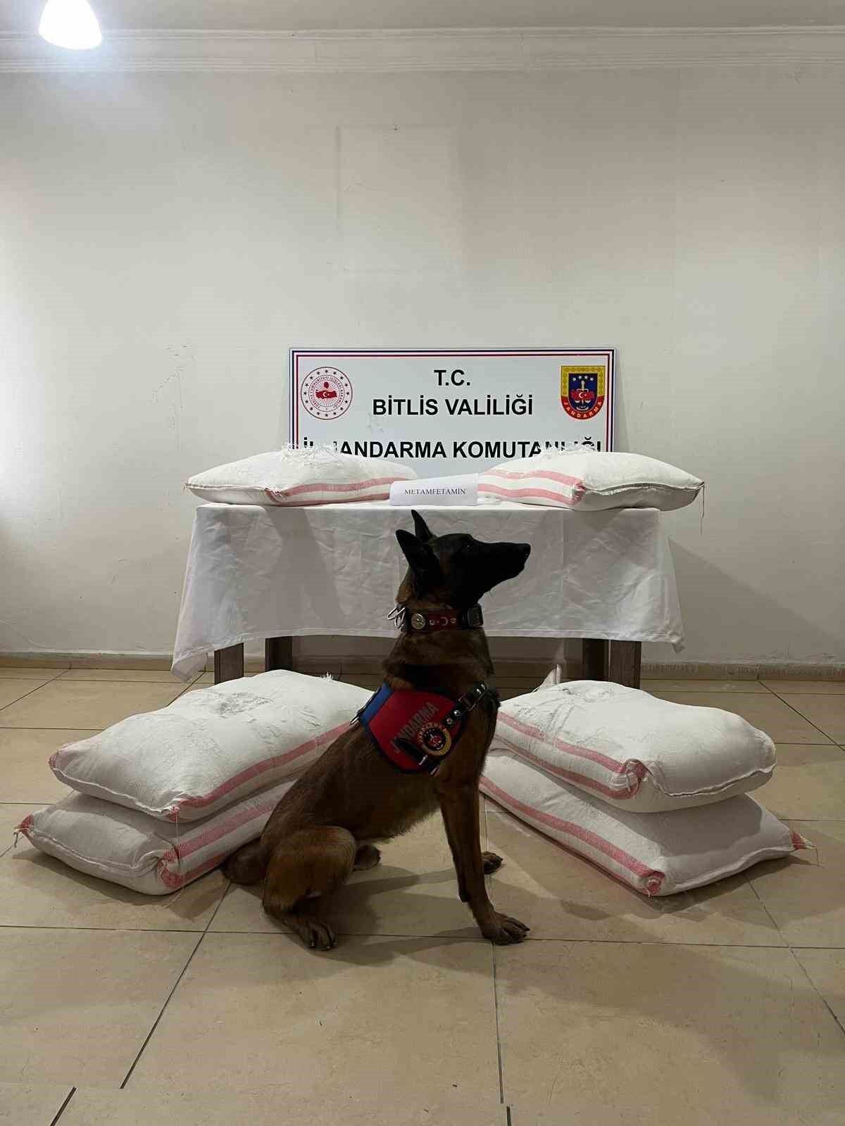Bitlis’te bebek pudrasıyla karıştırılmış 250 kilo uyuşturucu madde ele geçirildi