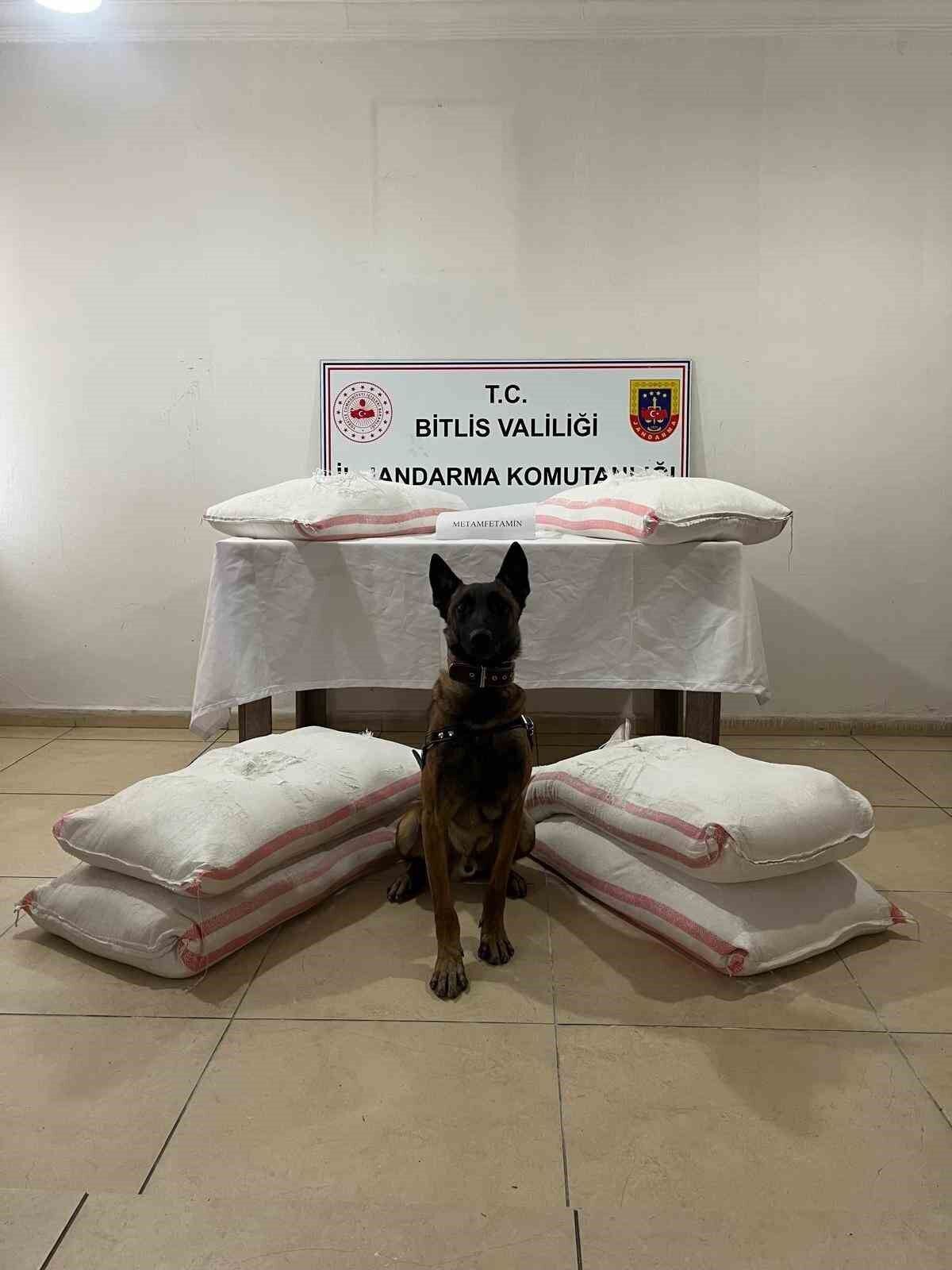 Bitlis’te bebek pudrasıyla karıştırılmış 250 kilo uyuşturucu madde ele geçirildi