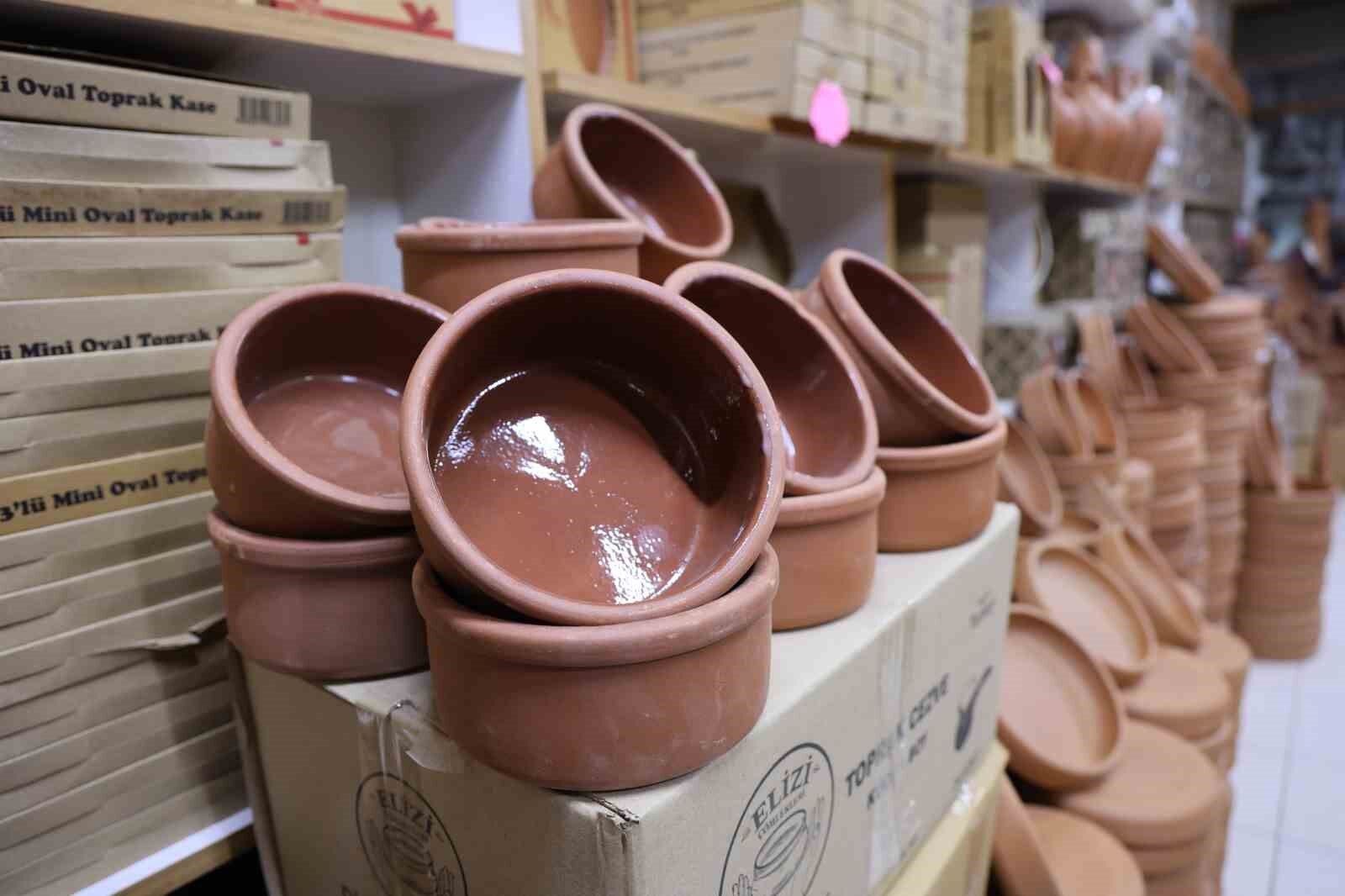 Vatandaşlar doğal beslenmeye yöneldi, çömleğe de ilgi arttı