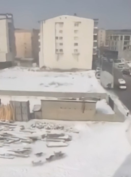 Yüksekova’da başıboş köpeklerin öğrencilere saldırı anı böyle görüntülendi