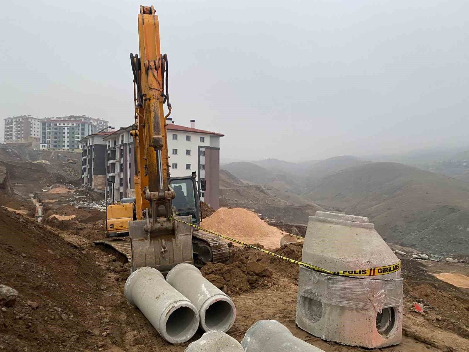 Elazığ’da inşaat alanında göçük: 1 ölü